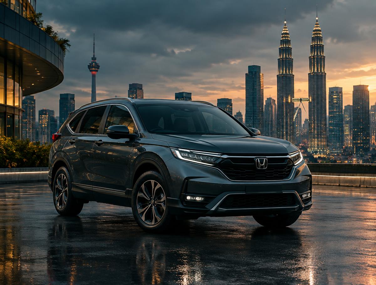 Honda CR-V available for rent in Kuala Lumpur