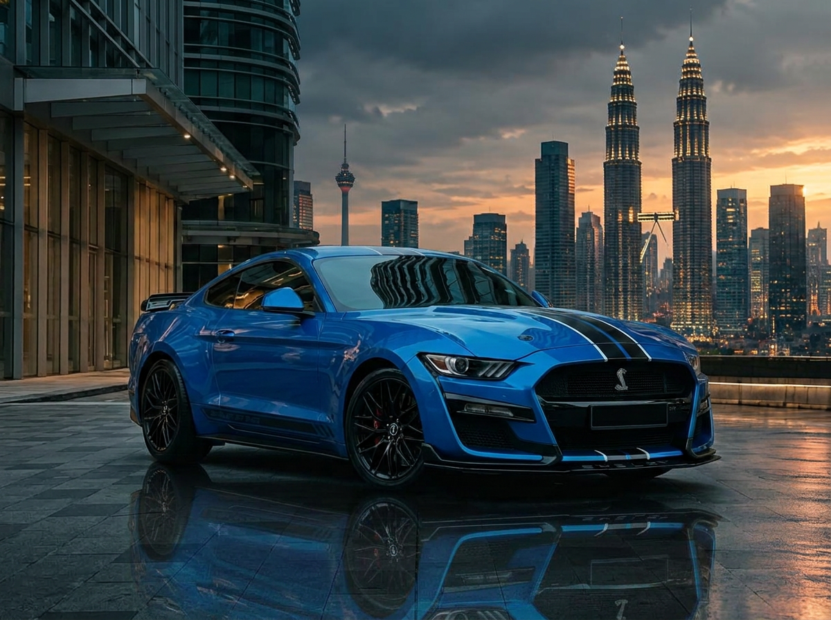 Ford Mustang 2.3 Stage 2 available for rent in Kuala Lumpur