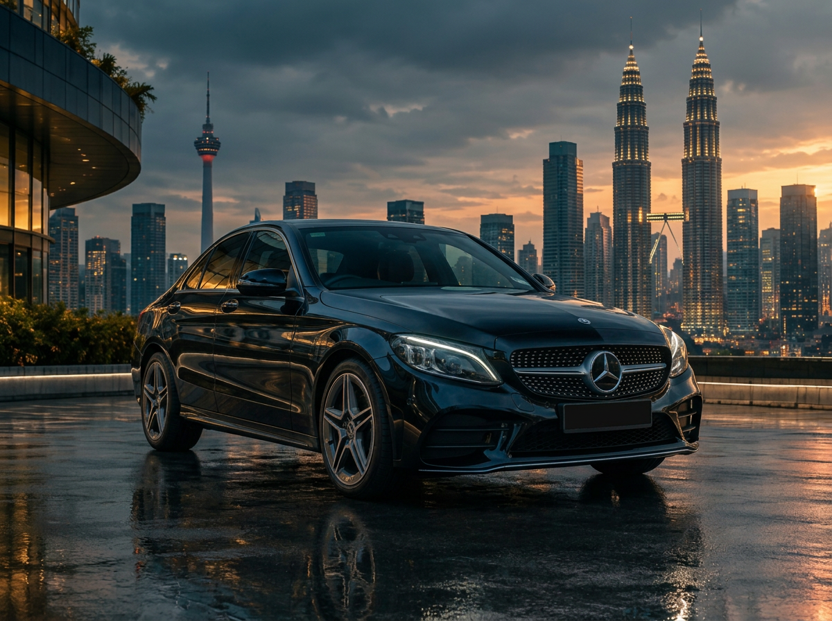 Mercedes-Benz C300 FL available for rent in Kuala Lumpur